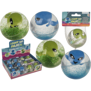 OOTB Blinkender Springball Alien 65 cm