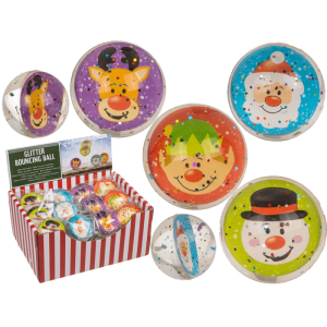 OOTB Glitter-Springball Joyful Xmas Jumpers 4 cm