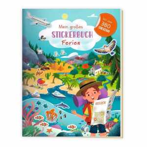 TRÖTSCH 20147 30x23cm 32 Seiten Stickerbuch Ferien