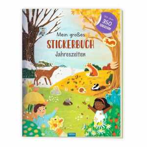 TRÖTSCH 20146 30x23cm 32 Seiten Stickerbuch Jahreszeit