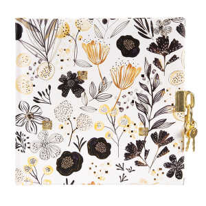 Goldbuch Tagebuch Botanicals