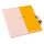 Goldbuch Tagebuch Coloration orangerosé