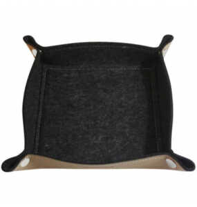 DONAU 2100006-02 Taschenentleerer Recyclingleder/Filz