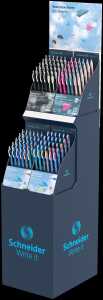 Schneider Kugelschreiber Slider Display 4er Tower D