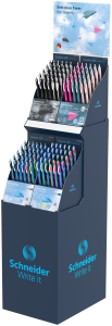 Schneider Kugelschreiber Slider Display 4er Tower D