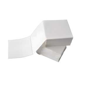 G&G 63504 100x100 mm Thermoetikette für GG-D1180CW weiß