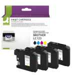 Q-CONNECT KF14250 Tinte ersetzt Brother LC123-Multipack