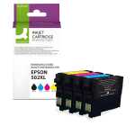 Q-CONNECT KF14238 Tinte ersetzt Epson 502XL-Multi