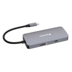 VERBATIM 32150 CMH-05 USB-Hub USB-C 5 Ports grau/schwarz