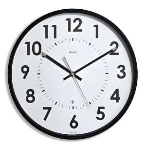 CEP 2115250011 ORIUM Abyliss 11525 Wanduhr Funk ? 30cm schwarz