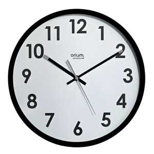 CEP ORIUM Naturalis 11361 Wanduhr Quarz ? 30cm Naturalis schwarz
