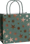 STEWO 20x20x8cm sortiert Weihn.Geschenktragetasche 3ST Aika