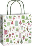 STEWO 20x20x8cm sortiert Weihn.Geschenktragetasche 3ST Inge
