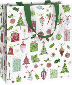 STEWO 2543 5243 25 21x18x8cm Weihn.Geschenktragetasche Inge