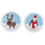 OOTB Runder Handwärmer Weihnachtsmann Pinguin