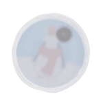 OOTB Runder Handwärmer Weihnachtsmann Pinguin