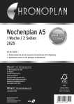 CHRONOPLAN 50235 Wochenplan A5 2025