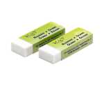 TSI K3T Radierer, weiß, 6x2x1cm, 2 St. auf Blister