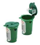 TSI Bleistiftspitzer Mülleimer im Display