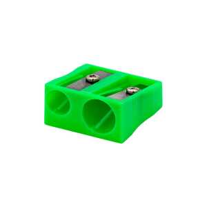 TSI Bleistiftspitzer doppelt Kunststoff, Farbe blau