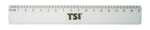 TSI Lineal glasklar 17 cm