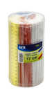 TSI Lineal für Schüleretuis 17 cm 4farbig sort.