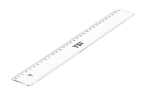TSI Lineal glasklar 30cm