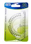 TSI Winkelmesser, halbrund, 10cm, Blisterkarte