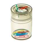 TSI Spender für Büroklammern magnet. 4x4x6,9cm...