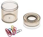 TSI Spender für Büroklammern magnet. 4x4x6,9cm Blister