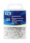 TSI Pinnwandnadeln, glasklar, 35 St.
