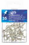 TSI Pinnwandnadeln, weiss, 35 St.