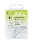 TSI Pinnwandnadeln XXL klar transparent 15er Dose