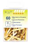 TSI K3T Musterbeutel-Klammern 60 Stk. 31mm lang