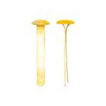 TSI K3T Musterbeutel-Klammern 60 Stk. 31mm lang