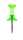 TSI Pinnwandnadeln farbig transparent 100er Dose