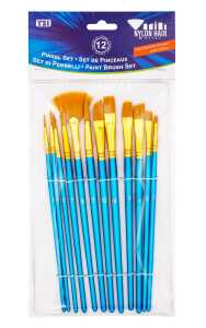 TSI Nylonpinselset 12er