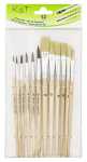 TSI Pinsel-Set12erHaar1,2,4,6,8,10+Borst4,6,8,10,12,14