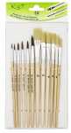 TSI Pinsel-Set12erHaar1,2,4,6,8,10+Borst4,6,8,10,12,14