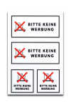 TSI Etiketten BITTE KEINE WERBUNG