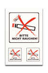 TSI Etiketten "BITTE NICHT RAUCHEN"