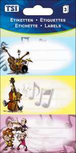 TSI Etiketten MUSIKER für Hefte