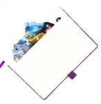 TSI Notizbuch A5, gepunktet, mit Streifen Design