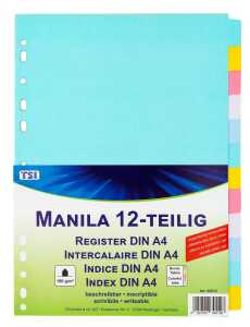 TSI Manila Register mit12 blanko Taben