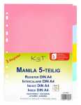 TSI Manila Register mit 5 blanko Taben, 3 Register