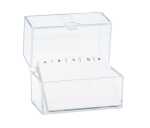 TSI K3T Kartei-Kasten A7 mit Register A-Z