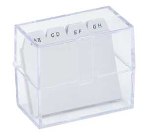 TSI K3T Kartei-Kasten A8 u.Register A-Z