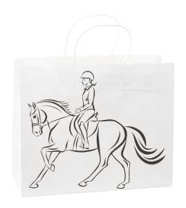 TSI Ausmaltüten Shopper 32 x13,5 x 26 cm PFERD
