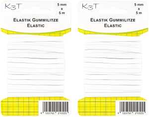 TSI Elastik-Gummilitze, 5mm x 5m auf Karte