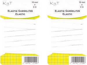 TSI Elastik-Gummilitze, 10mm x 2m auf Karte